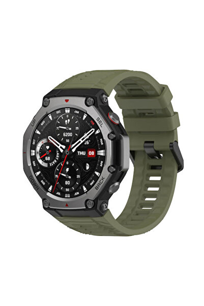 OEM Λουράκι σιλικόνης Amazfit T-rex 3 Πράσινο