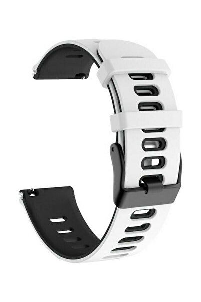 OEM Δίχρωμο λουράκι σιλικόνης λευκό (Huawei Watch GT2 / GT3 (42mm) / GT3 Pro ...