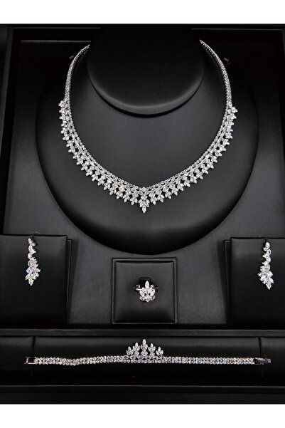 ABAS Zircon Jewelry Set