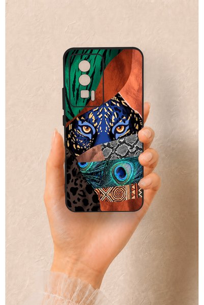 Vip Case حافظة سيليكون متوافقة مع Poco F5 Pro بنمط نمر أمازون