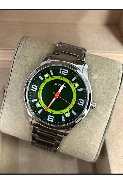 rycollections Choppers Model Green Dial Silver Cord Men's Watch