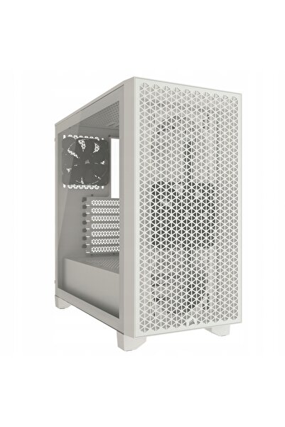 Kraft&dele Carcasă PC Corsair 3000D AIRFLOW Midi Tower ATX cu fereastră, albă