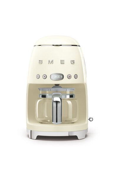 Smegexa Espressor cu cafea la filtru Smeg DCF02CREU 1050W Crem