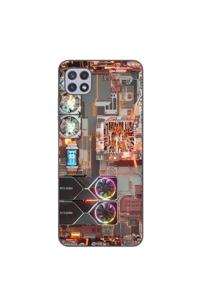 OEM Θήκη συμβατή με Samsung Galaxy A22 5G από σιλικόνη gel TPU με σχέδιο μητρ...