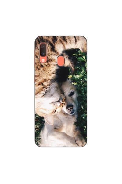 OEM Husa compatibila cu Samsung Galaxy A20e Silicon Gel Tpu Model Caine si Pi...