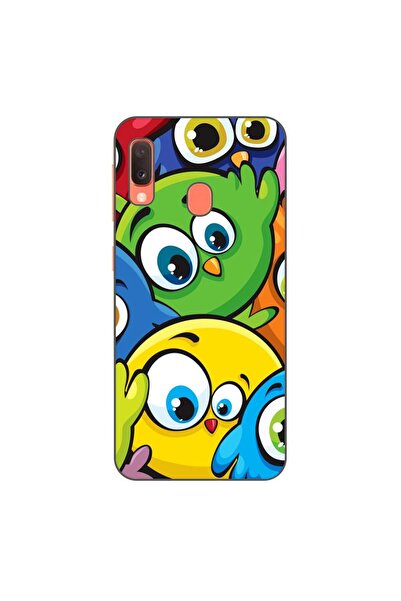 OEM Husa compatibila cu Samsung Galaxy A20e Silicon Gel Tpu Model Bufnite Col...