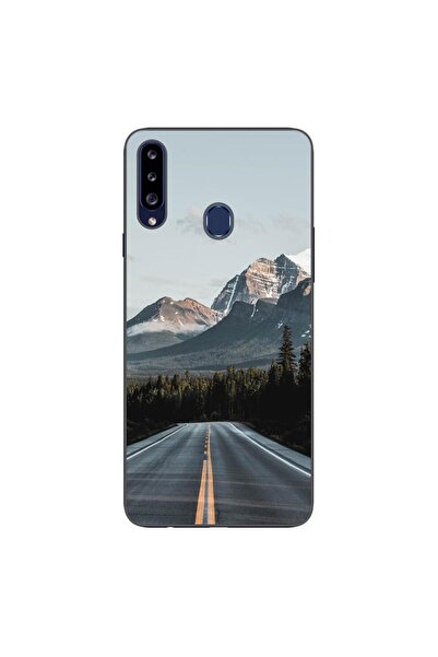 OEM Husa compatibila cu Samsung Galaxy A20S Silicon Gel Tpu Model Mountain Road
