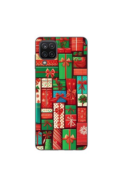OEM Husa compatibila cu Samsung Galaxy A12 Silicon Gel Tpu Model Xmas Gifts P...