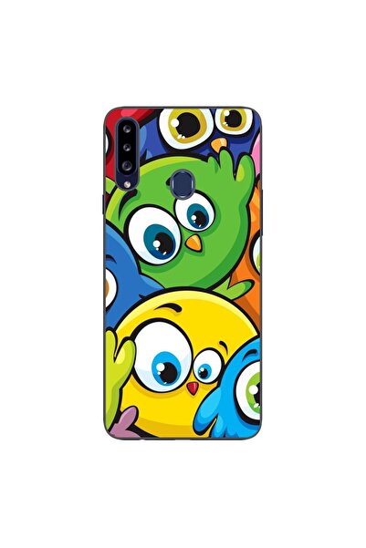 OEM Husa compatibila cu Samsung Galaxy A20S Silicon Gel Tpu Model Bufnite Col...