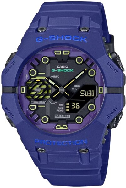 G-SHOCK Ceas bărbătesc GA-B001CBR-2AER — albastru, sportiv, rezistent la șocuri