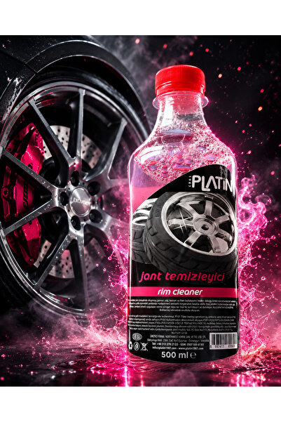 Platin Jant Temizleyici 500 ml – Fren Tozu, Yol Kiri ve Yağ Kalıntıları İçin ...
