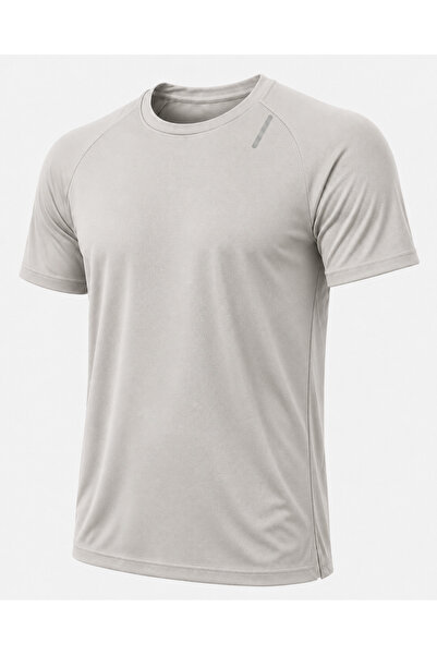 De Carte Tricou sportiv tehnic, cu uscare rapidă, respirabil, cu detalii refl...