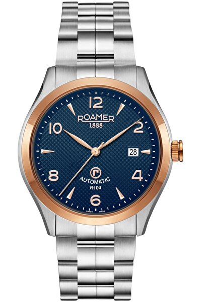 Roamer Ceas bărbătesc 952660 49 44 60, albastru marin, clasic, potrivit pentr...