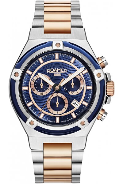 Roamer Ceas bărbătesc 221837 49 45 20 — albastru marin, sportiv, potrivit pen...