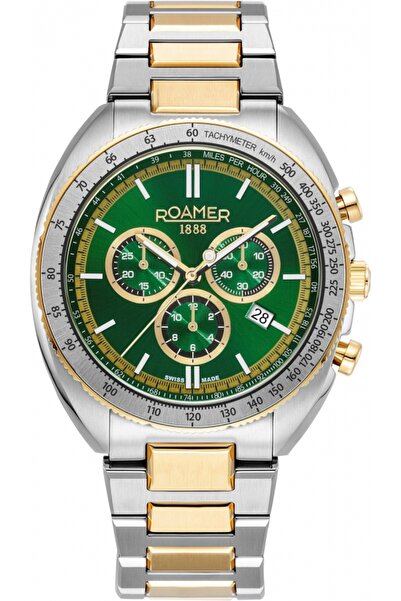 Roamer Ceas bărbătesc 868837 47 75 70 — verde, sportiv.