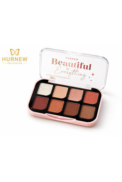 NEW HÜRNEW 8 li pigmentli göz farı 2 no