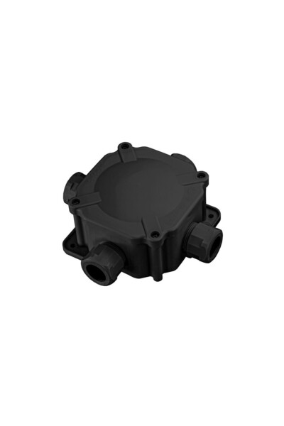 PAWBOL Can n/t ermetic PG21, 97x97x47mm, 5x6mm2, IP67, negru, rezistent la UV