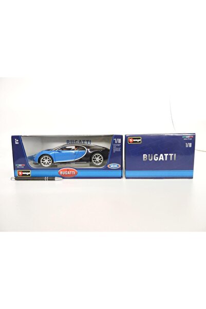 BBURAGO Bugatti Chiron 1:18 albastru