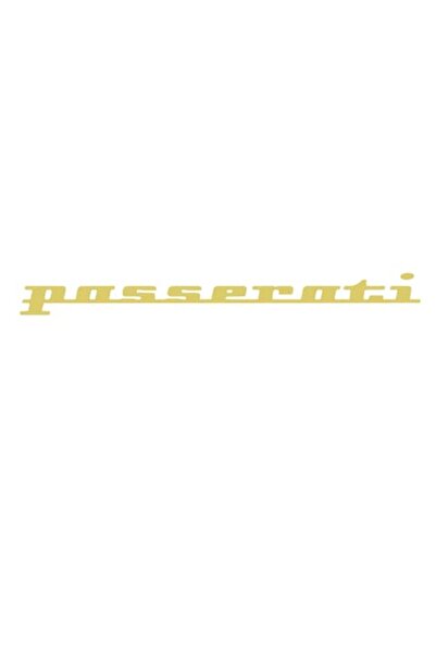 oracall Autocolant auto Passerati - 15 CM - Auriu