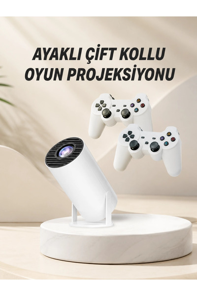 Epilons Portable Android Projection Standing Dual Arm 4K Resolution Cinema Pr...
