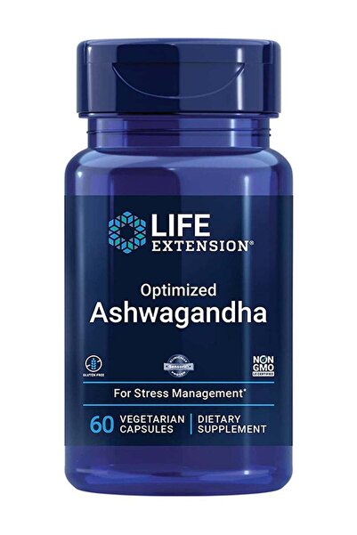 Life Extension مستخلص أشواغاندا المُحسَّن - 60 كبسولة