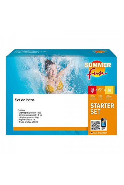 Summer Fun Kit de întreținere a apei din piscină, Distracție de vară, clor ra...