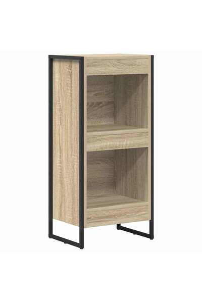 vidaxl Dulap pentru cărți Sonoma 80 x 30 x 155 cm Lemn compozit
