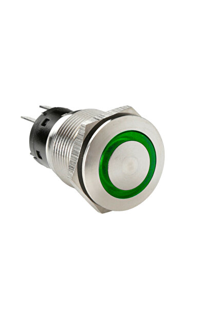 Lampa Διακόπτης Αυτοκινήτου On/Off 12V-24V Πράσινος
