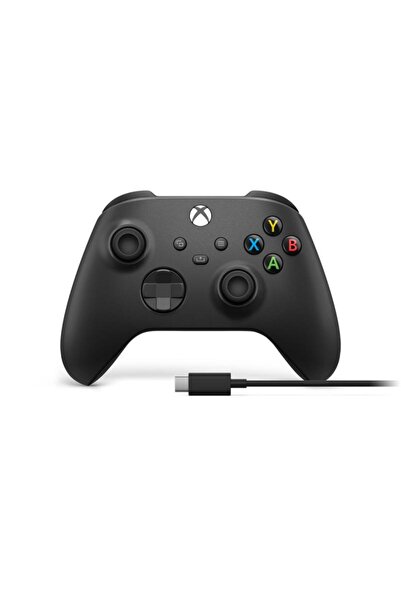 MICROSOFT Xbox Series X | Controler wireless S, Negru, Cablu USB-C inclus