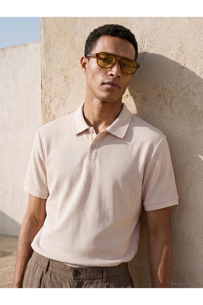 LC Waikiki Esvab • Modern & Distinctive Devrik Roba Collar Men's T-Shirt