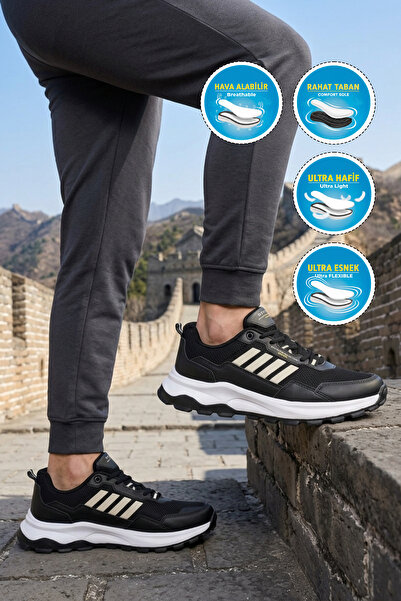 WALKWAY Bestof Bst-2045 m Black-White Men's Sneaker