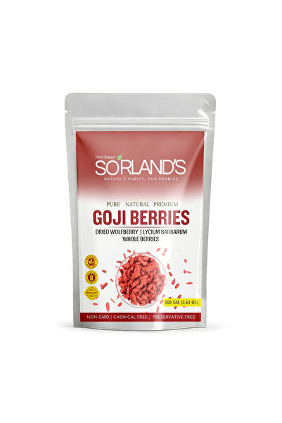 SORLAND Goji Berry (Wolfberry) 100g | Nutrient-Rich Superfood for Smoothies, ...