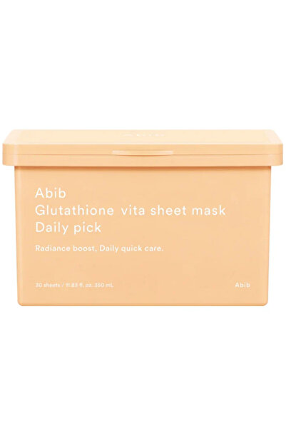 Abib Glutathione Vita Sheet Mask Daily Pick 30pcs