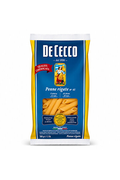 De Cecco Paste Penne rigate bio nr. 41 500g -