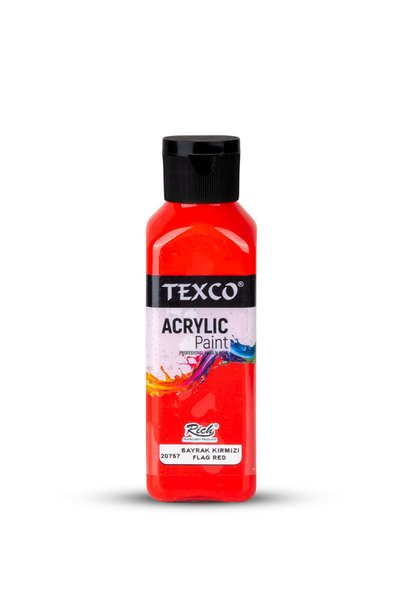 Rich TEXCO AKRİLİK BOYA BAYRAK KIRMIZI 130 ml Stok Kodu: TXC-AKR-130-20757