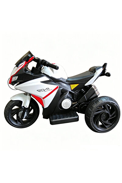 unbranded 6V Kids Electric Motorcycle with 3 Wheels, Lights & Music, Battery ...