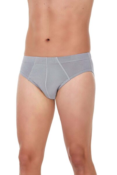 YILDIZ Bamboo Men's Slips Gray 3-Pack