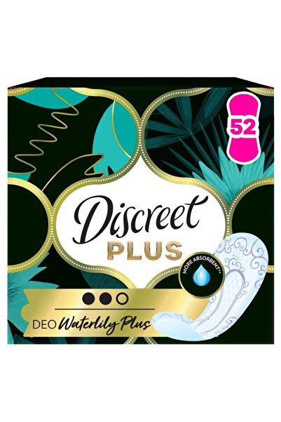 Discreet Απορροφητικά, Διακριτικά, Καθημερινά 52 τεμάχια συν Deo Waterlily plus