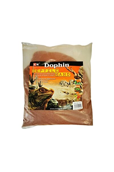 Dophin Υπόστρωμα Ερπετών Κόκκινο 1kg