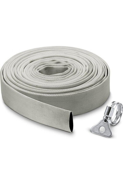 Karcher lungime 10 m,diametru 1 1/4",presiune maxima 5 bar, cu clema de prindere