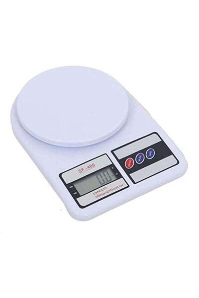 Generic ميزان مطبخ رقمي أبيض أبيض