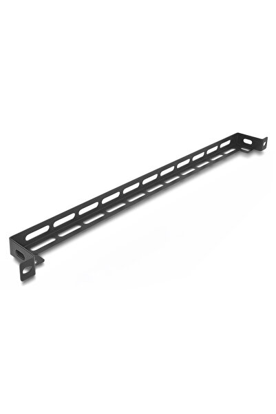 DELOCK Πάνελ διασύνδεσης για rack 0.5U 19 ιντσών 50 θυρών Μαύρο