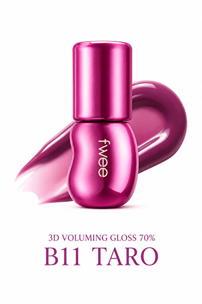 Fwee 3D Voluming Gloss 70% B11 Taro Dudak Parlatıcısı 5.3g