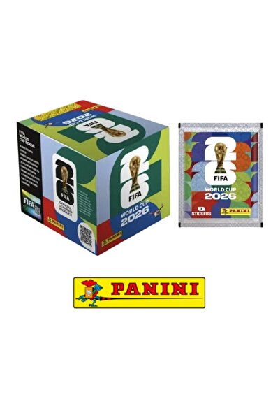 Panini FIFA World Cup 2026 Çıkartma Paketi 50 Paket Sticker (Açılmamış Kutulu)