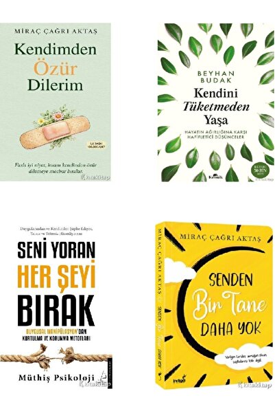 Kronik Kitap Kendimden Özür Dilerim - Kendini Tüketmeden Yaşa - Senden Bir Ta...