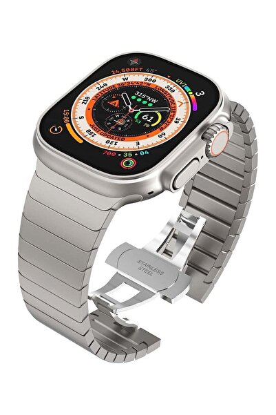 O Ozone Titanium Metal Watch Band For Apple Watch Series 10 | Ultra 2 | 8 Ult...