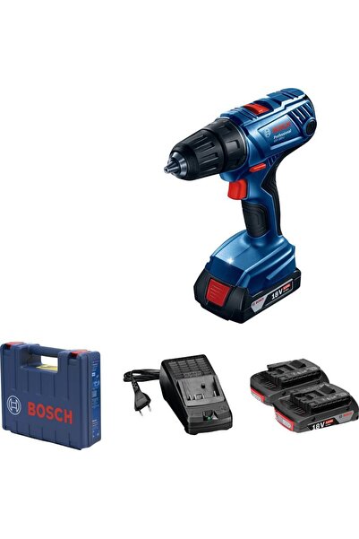 Bosch Professional GSR 180-LI 18 Volt 2.0 Ah Çift Akülü Darbesiz Delme/Vidalama