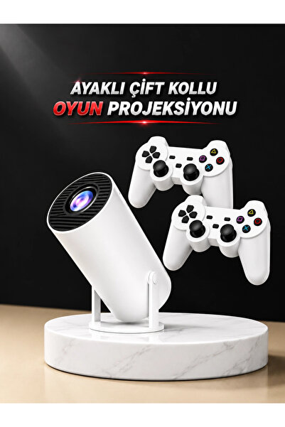 Generic Brand Projection Device Video Game Console Projector Portable Floor S...