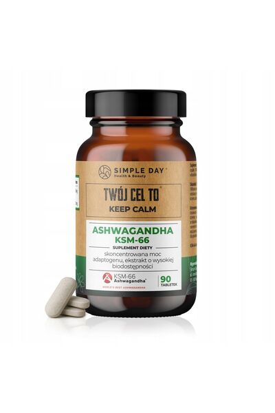 unbranded Scopul tău este Ashwagandha Ksm-66 90 Tablete.
