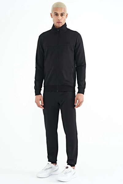 diğer1234 Ανδρική φόρμα Σετ Μαύρη AIRJONES  Anton Jogger — S